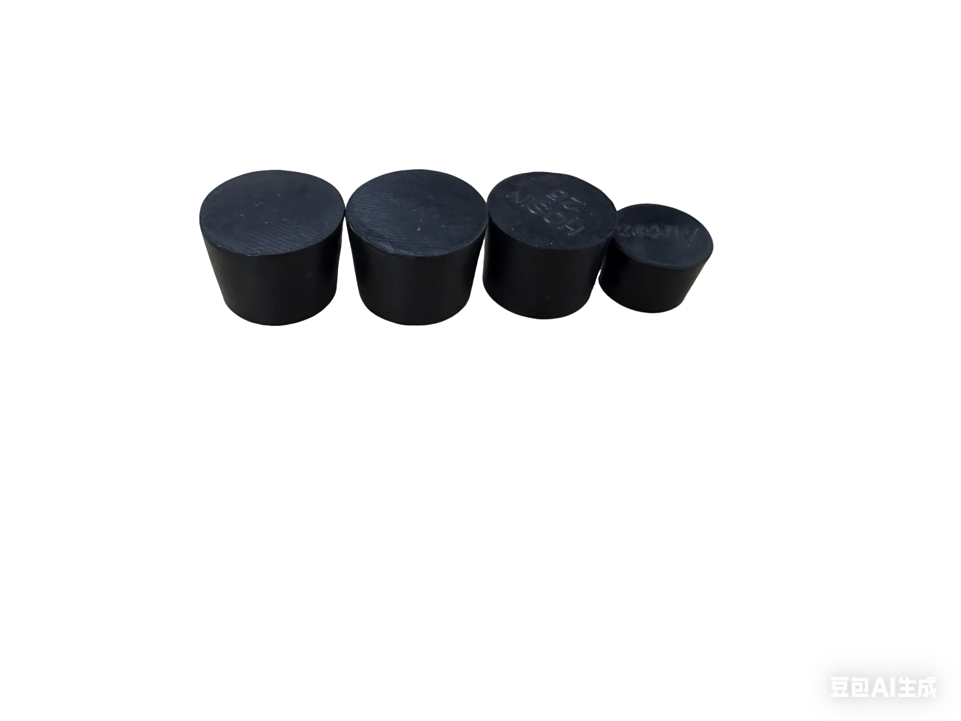 Tampão de Borracha Preto — Vários Modelos