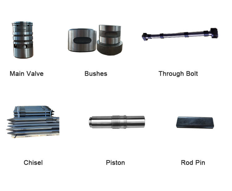 Hydraulic Breakers Spare Parts