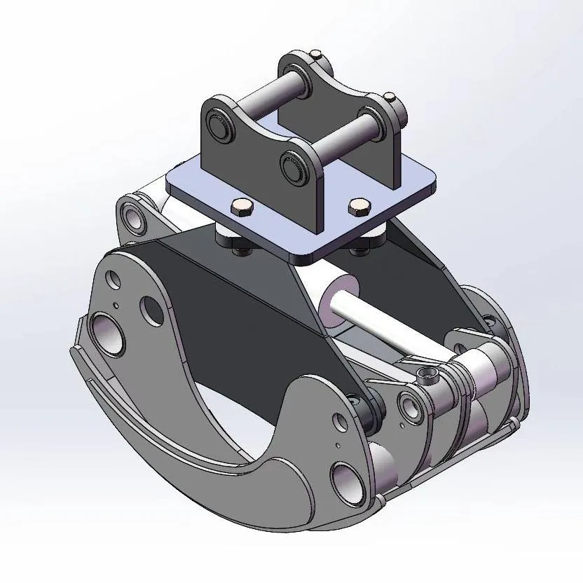 Garra Rotativa Hidráulica Personalizada para 3-5t