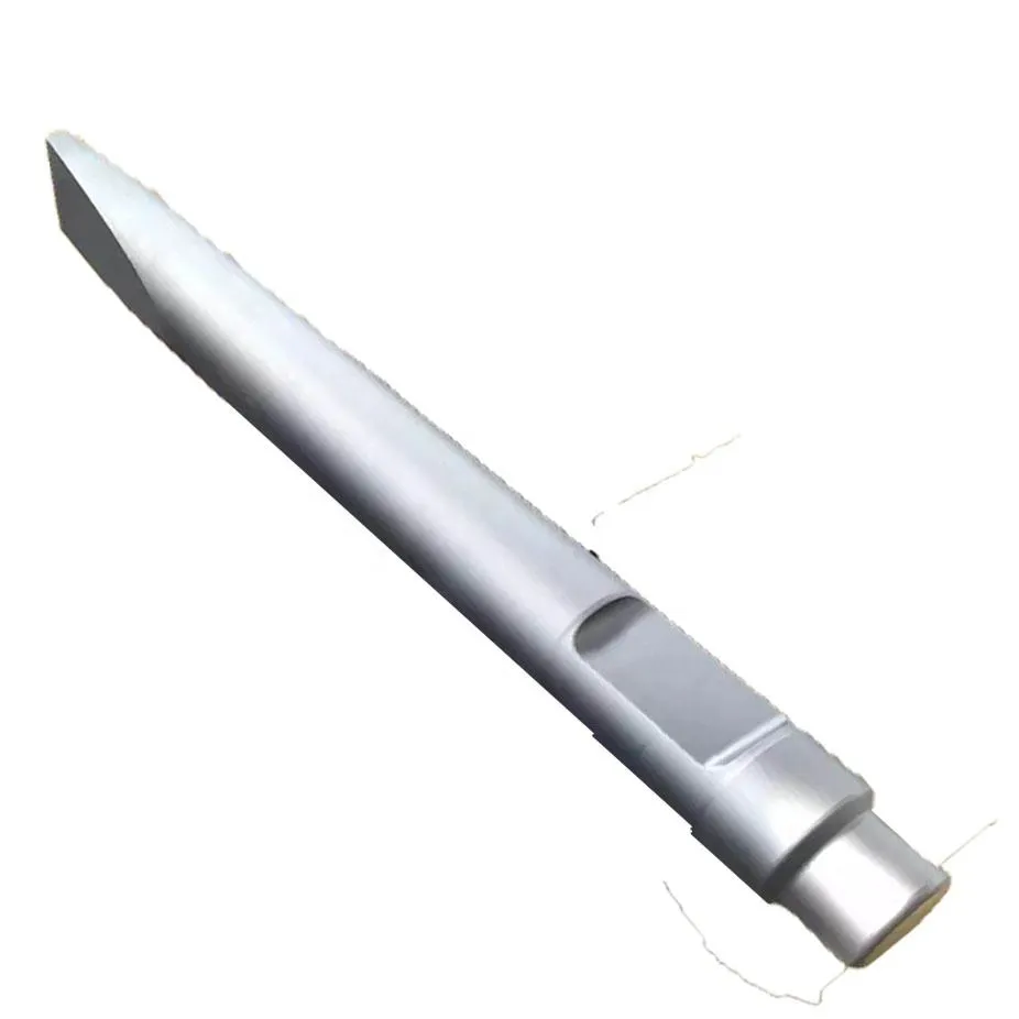Double Wedged Point Chisel for HB20G/HB30G/HB40G Hydraulic Breakers