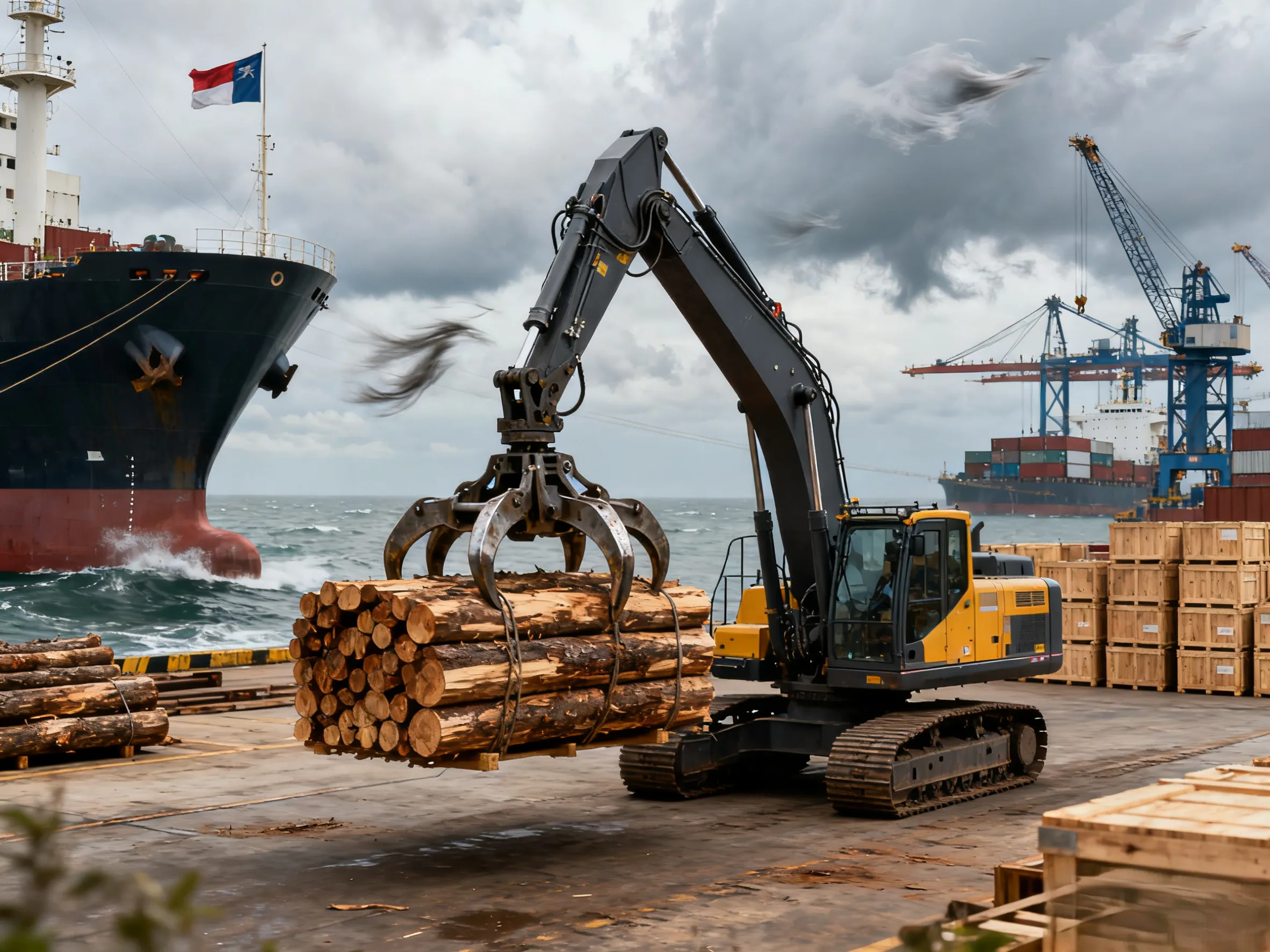 The wood grabber industry welcomes technological upgrades, and cleaning maintenance and multi-functionality become the focus of competition